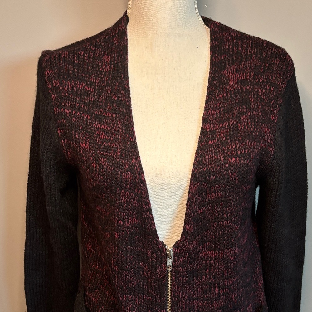 Black and Pink purple  Women's Cardigan
